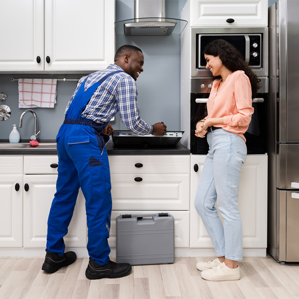 can you provide an estimate for cooktop repair before beginning any work in Albany Wisconsin